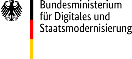Logo des Bundesministerium für Digitales und Staatsmodernisierung